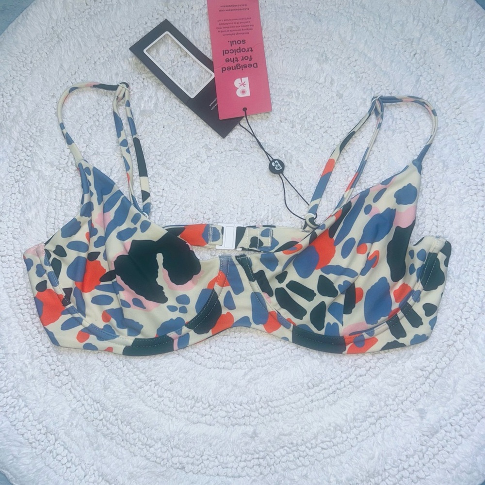 Blackbough New w/Tags Bikini — Supportive Underwire Top —Size XL fits like M